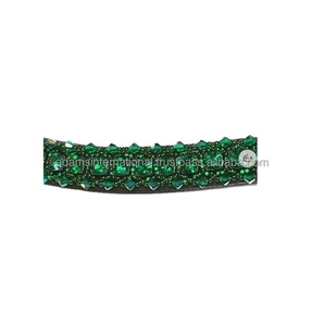 Banda para cejas de cuero de caballo de alta calidad, decoración elegante de cristal ostentoso, producto de caballo de buena calidad - Product Image 2
