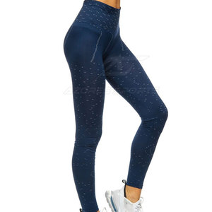 Women Casual Knitted Mid Elastic Waist Athletic Workout Gymnastics Pilates <b>Slim</b> Fit Breathable Eco-Friendly Quick Dry <b>Leggings</b> - Product Image 4