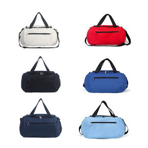 Lightweight Duffel <b>Bag</b> Travel Gym Overnight <b>Tote</b> Shoulder Handbag with Front <b>Zip</b> Pocket and Side Mesh Pocket - Product Image 1