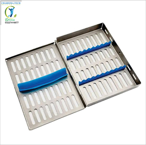 <b>Stainless</b> <b>Steel</b> Surgical Cassette Tray Instrument Storage <b>Rack</b> for General Surgery CE ISO 13485 - Product Image 6