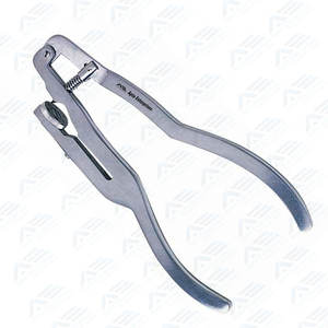 Pinzas dentales manuales Ainsworth Ivory, alicates perforadores de alta precisión e instrumentos quirúrgicos de acero inoxidable - Product Image 2