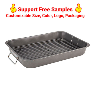 Modern Roasting <b>Pan</b> Designed For Healthy Family Meals With Premium Stainless Steel Construction Spacious Cooking Area - Product Image 5