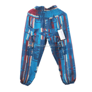Aladdin Special Blue Harem Pants Hommes Plus Size Winter Baggy Harem Pants Different Pattern Color With Comfy Pockets India - Product Image 4