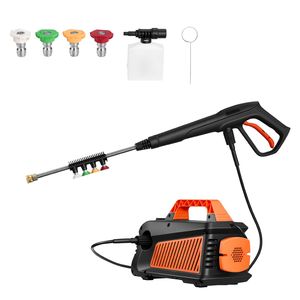 Idropulitrice Elettrica Portatile 2000 PSI Max, 1.59 GPM Max con 4 Ugelli e Asta di Prolunga in Metallo - Product Image 1