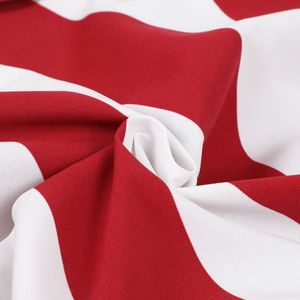 Set di 2 Cuscini di Ricambio per Sdraio da Esterno Rosso/Bianco, Cuscini Eleganti per Sedute da Patio - Product Image 6
