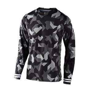 Nueva Camiseta de Ciclismo MTB Personalizada de Talla Grande, Ropa Deportiva Unisex de Alta Calidad Totalmente Sublimada, Transpirable, Resistente al Viento e Impermeable - Product Image 5