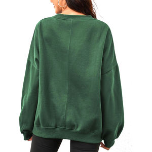 Sweat-shirt décontracté surdimensionné pour femme, nouvelle collection, en coton, à prix avantageux - Product Image 2