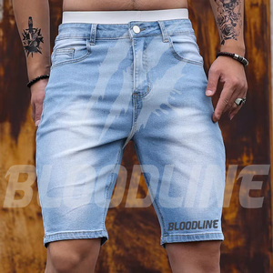 Bermuda pour homme BLOODLINE à séchage rapide, enduit PU, taille mi-haute, motif camouflage, short de sport décontracté avec poches et taille élastique - Product Image 5