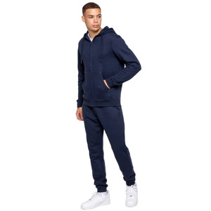 Conjunto Deportivo Personalizado con Logotipo, Sudadera Holgada con Cremallera y Pantalones Deportivos, 100% Algodón, para Hombre, Algodón/Poliéster - Product Image 2
