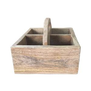 Nouveauté : Support en bois au design moderne pour ustensiles de cuisine – Garde les ustensiles bien rangés, finition lisse, porte-cuillères en bois - Product Image 5