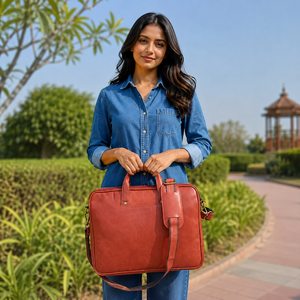 New Arrival Genuine Leather Messenger Shoulder Bag Multi Uses Hot Sale High Quality Leather Unisex Bag - Product Image 3