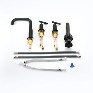 Rubinetto per Lavabo da Bagno da 8 Pollici con Scarico Pop-Up, Rubinetti per Vasca e Doccia - Product Image 6