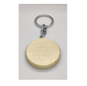Natural Wooden Pendant Portable Key <b>Ring</b> Simple Design Key Holder Multiple Colors Available Wood <b>Keyring</b> - Product Image 2