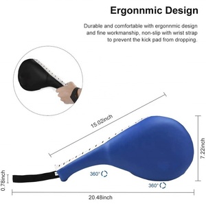 Raqueta de Karate y Taekwondo de Cuero Vacuno XPE Ecológica y Transpirable, de Nuevo Diseño, para Entrenamiento Diario de Velocidad y Precisión - Product Image 6