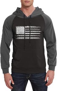 Nouveau design, sweat à capuche pour homme en coton 100%, manches longues, col rond, imprimé, personnalisable, grande taille, Bangladesh - Product Image 4