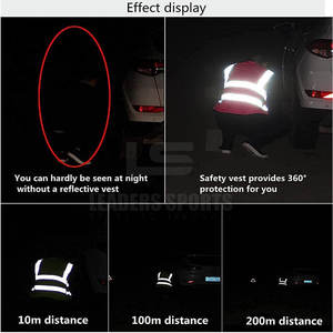 Chaleco de Seguridad Transpirable para Trabajo, Chaleco de Seguridad de Alta Calidad, Chaleco de Seguridad con Logotipo Personalizado - Product Image 6