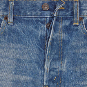 Shorts en jean bleu élégants pour femme, taille mi-haute, teinture unie, respirants, coupe régulière, grandes tailles, vente en gros OEM, 100% coton, livraison rapide - Product Image 3