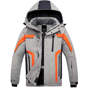 Waterproof Windproof Breathable Thermal Vintage Washed Hooded Bomber <b>Jacket</b> Outdoor Winter Skiing Snowboarding - Product Image 6