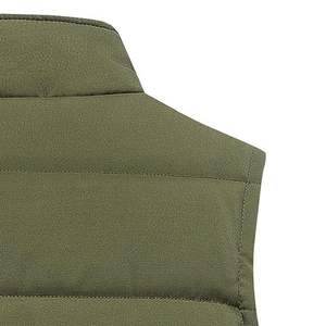 Chaleco Acolchado de Invierno para Hombre, 100% Poliéster, Transpirable, Resistente al Viento, Ecológico, de Alta Calidad, con Logotipo Personalizado, OEM, Venta al Por Mayor - Product Image 6