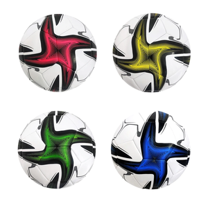 Professional Football <b>Soccer</b> Ball Official Size 5 PVC Material Outdoor Team Match Game Machine Sewing Training Football - Product Image 4