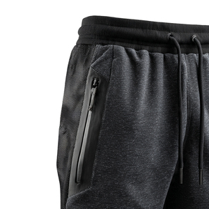 กางเกงขาสั้นวิ่งออกกำลังกายเอวสูงมีกระเป๋า - Product Image 2