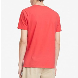 New Casual Blank Solid Front Customizable Printing Men's <b>Short</b> <b>Sleeve</b> O-Neck Knitted T-Shirts 100% Cotton Quick Dry Breathable - Product Image 6
