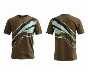 Professional Sublimation Sports T-Shirts Manufacturer | <b>Men</b> Women Youth Sizes | Lightweight Quick Dry - Product Image 4