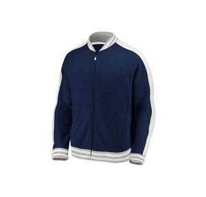 Custom Logo High Quality French Terry Team Uniform Men's College Jackets Wholesale Blank Plain Varsity Baseball - Product Image 4