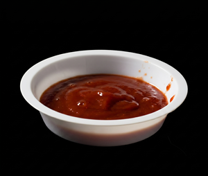 Assiette en plastique pour ketchup, moutarde et piment, fabrication sous contrat, échantillon disponible, vente en gros, OEM/ODM, haute qualité - Product Image 2