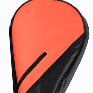 Bolsa de nailon para raqueta, color naranja y negro, con cierre de cremallera, estuche deportivo impermeable - Product Image 6