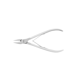 Pince à cuticules en acier inoxydable de qualité chirurgicale, double ressort, pour manucure et nail art, style classique, ergonomique, pour soins de bébé - Product Image 2