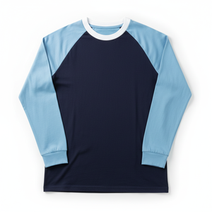 Custom High Quality 100% Cotton <b>Raglan</b> Sportwear Women T Shirts Heavyweight Long Sleeve Shirt Fully Customised <b>Top</b> - Product Image 1