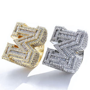 Anillo de Plata de Ley 925 con Incrustaciones de Diamantes Moissanite VVS, Estilo Hip Hop, para Uso Unisex - Product Image 5