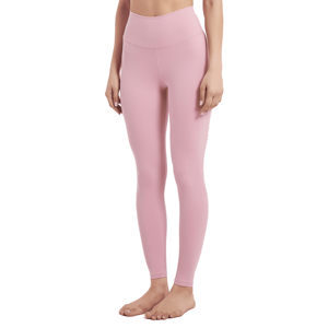 Leggings en polyester et élasthanne sans couture pour femmes, vêtements de sport, couleur unie, fournisseur en gros de leggings pour femmes - Product Image 4