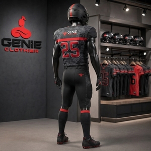 Uniforme de football américain moderne, vêtements de sport durables et performants, best-seller, avec services de fournisseur OEM et étiquette privée - Product Image 2