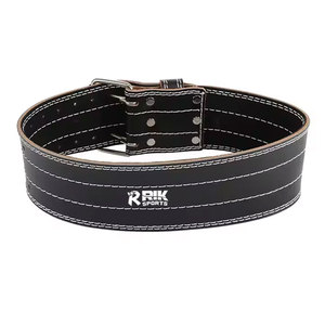Ceinture de musculation en cuir véritable, ceinture de musculation robuste pour la musculation et le bodybuilding - Product Image 3