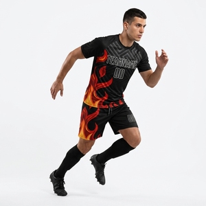 Conjunto de Uniforme de Fútbol Personalizado para Competición, Camisetas de Fútbol Sublimadas Flexibles, Ropa Deportiva Antibacteriana para Equipos Deportivos - Product Image 5