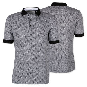 Polo de Golf Personalizado para Hombre, Manga Corta, Nuevo Diseño, Logotipo Bordado y Sublimado, Tela de Punto Antiarrugas, Color Sólido, en Venta - Product Image 1