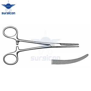 Pinza Arterial Crile Delicada de 14 cm / 5-1/2 Pulgadas, Curva, Hemostática, Quirúrgica, de Acero Inoxidable Premium - Product Image 5