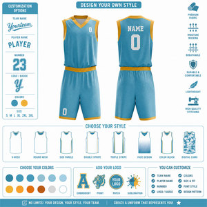 Custom Sublimation Basketball Jersey Uniform Set OEM Wholesale Team Basketball Wear Quick Dry Breathable Sports Kit MOQ 1 Set - Product Image 2