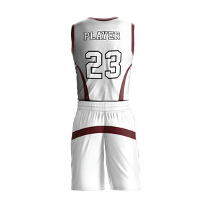 Ensemble d'uniformes de basketball de haute qualité, prix abordable, dernier design, en polyester, taille junior. - Product Image 5