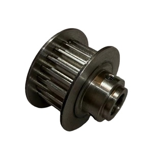 Polea de Distribución HTD 22T 5M AT10 AT5 AT20, Polea de Máquina HTD 3M 5M, Polea de Aluminio Personalizable, Anodizada en Negro - Product Image 1