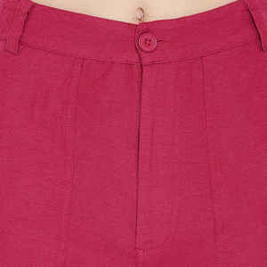 Pantalon cargo décontracté en molleton respirant pour femme, taille élastique, en Spandex/Polyester, vente en gros - Product Image 6