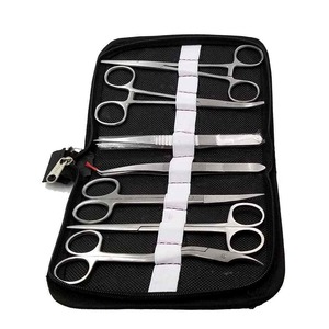 Juego de Instrumentos Quirúrgicos: Pinzas, Tijeras, Herramientas de Sutura para Uso Clínico - Product Image 2