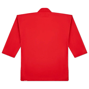 Uniforme de Taekwondo pour hommes, couleur rouge solide, meilleure vente, qualité supérieure, respirant, nouveau design, service OEM pour hommes - Product Image 2
