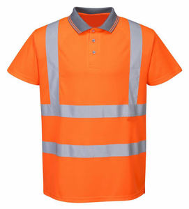 Wholesale Custom Design Unisex <b>Long</b> <b>Sleeve</b> High Visibility <b>T</b>-<b>Shirt</b> Construction Work Reflective Stripes Safety Polo <b>Shirt</b> - Product Image 5