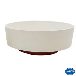 Maceta decorativa de plástico para interiores con drenaje - Product Image 4