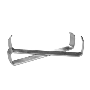 Juego de 2 Retractores Farabeuf Premium de Acero Inoxidable, Instrumentos Quirúrgicos Veterinarios Ortopédicos de 12 cm y 15 cm, Kit con Certificación CE ISO - Product Image 3