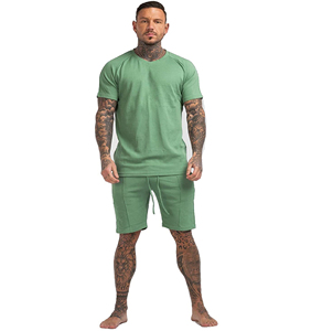 OEM Service Men acid Wash Summer <b>Set</b> New 2026 Model Wholesale Men Acid Wash Summer <b>Set</b> Comfortable Breathable Light Weight - Product Image 2