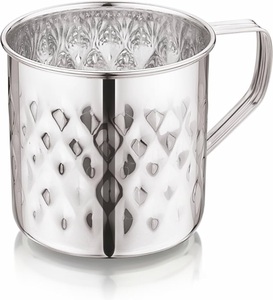 Wholesale Stainless Steel Moscow Mule <b>Mug</b> With <b>Gold</b> Brass Handle Hammered Finish Beer Cup Food Grade Cocktail <b>Mug</b> For Barware - Product Image 4